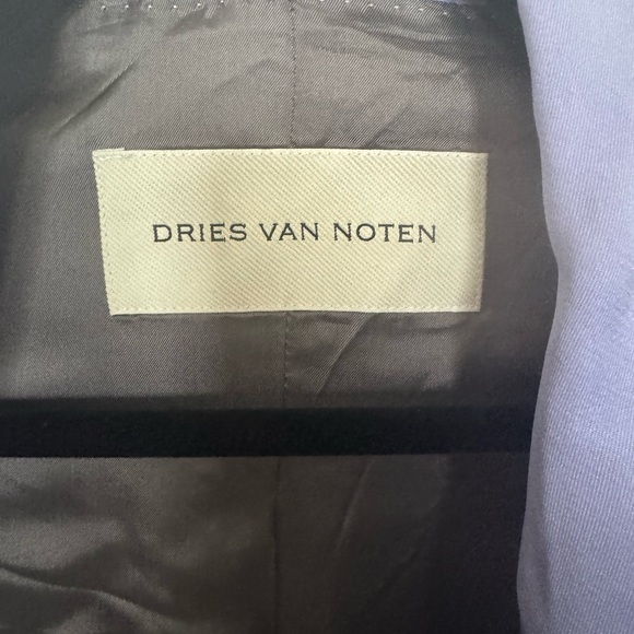 Dries Van Noten Blink Bis denim and satin blazer size medium - Picture 4 of 11
